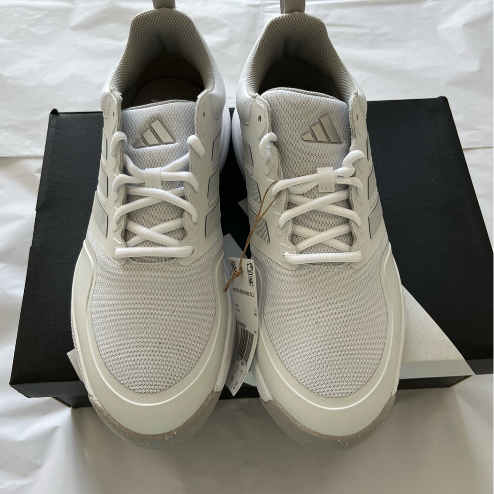 Adidas Tech Response SL3 Golf Shoes Womens Size 9 White Spikeless Sport GV6900